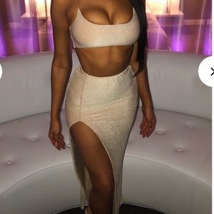 BabyBoo Gold Sparkle Rumi Top